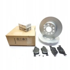 Volkswagen OE Zestaw tarcz i klocków hamulcowych