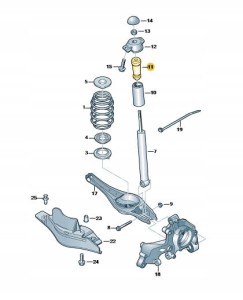 Oryg. poduszka amortyzatora VW AUDI SEAT SKODA
