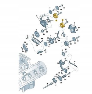 Oryginalny regulator faz rozrządu VOLKSWAGEN AUDI