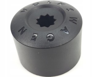 Wheel bolt cap with anti-theft system cz