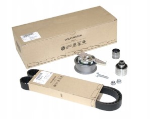 Zestaw naprawczy: pasek i rolka napinaj.