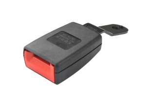 Zamek pasa bezpieczeństwa czern satynowa