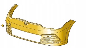 Nowe oryginalne poszycie zderzaka do VW Golf OE 5H0807217AFGRU