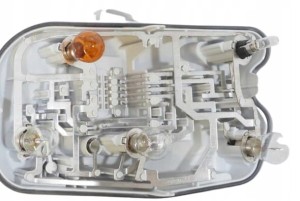 Nowa oryginalna oprawa żarówek wraz z żarówkami prawy tył do Audi A6