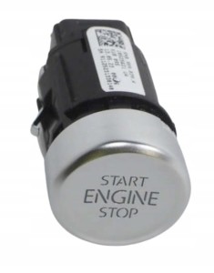 Przycisk trybu start-stop aluminium