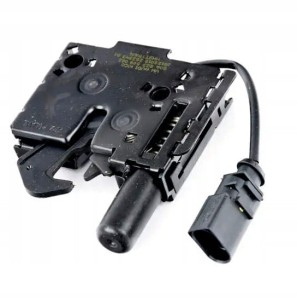 Nowy oryginalny zamek maski z przełącznikiem do Audi Q5