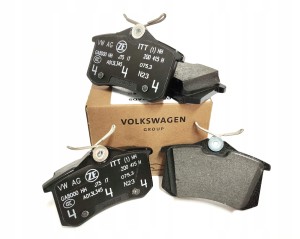 Nowy oryginalny zestaw tylnych klocków hamulcowych do Seat/Skoda/VW/Audi