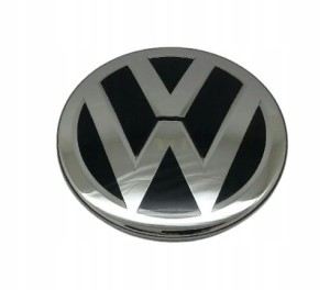 Znaczek vw chrom.błyszczący/czarny