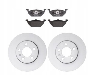 Nowe oryginalne tarcze i klocki hamulcowe przód komplet JZW698302CJ