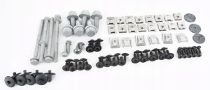 Nowy oryginalny zestaw elementów mocujących zderzaka Audi Q5