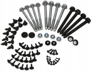 Nowy oryginalny zestaw elementów mocujących do zderzaka tylnego Audi A4/A5