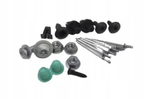 Nowy oryginalny zestaw części mocujących błotnik przód Audi Q5