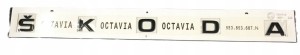 Napis naklejka Skoda Octavia IV ORYGINAŁ 2020- OE 5E3853687N041