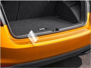 FOLIA OCHRONNA ZDERZAKA PRZEŹROCZYSTA SKODA FABIA od 2022 OE 6VE061197