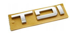 Napis "TDI" Seat 5F0853688C2ZZ. Produkt nowy, oryginalny