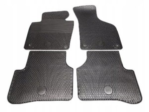 Nowe oryginalne dywaniki gumowe przód+tył Volkswagen Passat