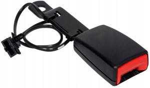 Zamek pasa ze stykiem ostrzegawczym czer