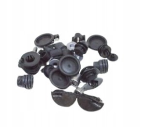 Zestaw elementów mocujących maskę przednią Audi A4.Produkt nowy, oryginalny