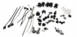 Zestaw części mocujących drzwi tylne VW Passat B8. Produkt nowy, oryginalny