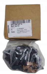 Zestaw części mocujących tylny zderzak Audi A3 8P. Produkt nowy, oryginalny