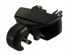 Uchwyt osłony przeciwsłonecznej czarny 4F0857561VS9 Seat/Audi Nowy Oryginał