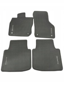Dywaniki gumowe TPE przód+tył 4 el. 3P1061500 SUPERB IV Nowe Oryginalne