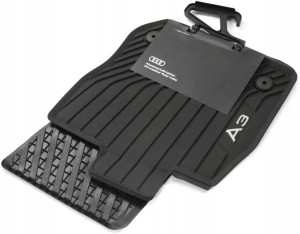 Dywaniki gumowe przód 8Y1061501B041 AUDI A3 HYBRYDA Nowe Oryginalne