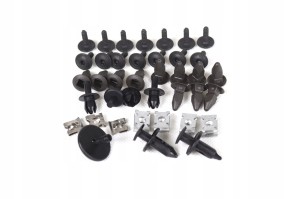 Nowy, oryginalny zestaw mocujący nadkole Audi 8P0098629A