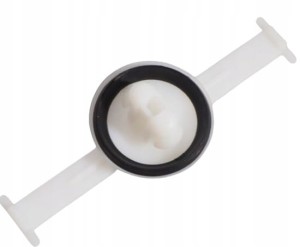 Uchwyt przewodu z uszczelką instalacji drzwi 8P4971843 VAG ORYGINAŁ