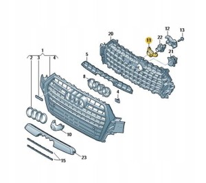 Nowy, oryginalny uchwyt kamery Audi 4M0853231B