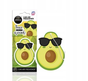 Zapach zawieszka do samochodu AVOCADO FRUITY RIVER od Aroma Car