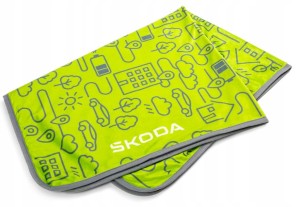 Kocyk dziecięcy SKODA Zielony Mamba
