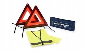 #Pakiet bezpieczeństwa VOLKSWAGEN OE Kamizelka, trojkąt, torba