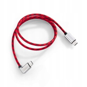 KABEL AUDI DO ŁADOWANIA Z ZASILANIEM USB TYPU-C ASO ORYGINAŁ