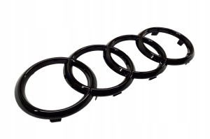 Oryginalny znaczek Audi w kolorze czarnym PRZÓD Audi Q5 2021-2025 80A071801