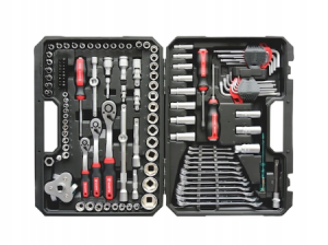 Zestaw narzędzi dla mechanika samochodowego 134 el. WURTH REDSTRIPE