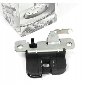 Zamek klapy czerń satynowa