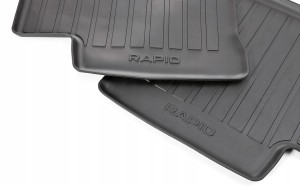 DYWANIKI GUMOWE STANDARD RAPID KOMPLET 4 SZTUKI