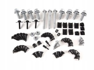 ZESTAW CZĘŚCI MOCUJĄCYCH ZDERZAK AUDI 8P0098623A