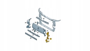 KIEROWNICA POWIETRZA LEWA AUDI Q5 80A121283ED ASO