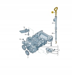 BAGNET MIARKA OLEJU AUDI A4 A6 PASSAT 06B115611P