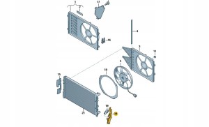 KIEROWNICA POWIETRZA AUDI A1 8X0121284D PRAWA ASO