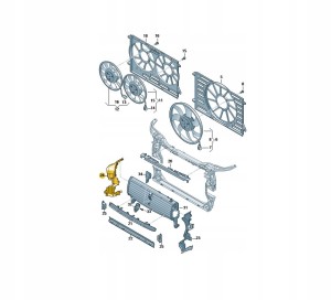 KIEROWNICA POWIETRZA AUDI Q5 SQ5 PRAWA 80A121674H
