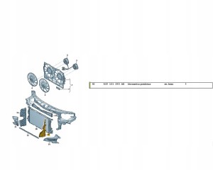 KIEROWNICA POWIETRZA AUDI A6 C7 LEWA 4G0121283AB