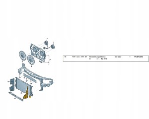 KIEROWNICA POWIETRZA AUDI A6 C7 LEWA 4G0121283BJ