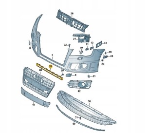 KRATKA DOLNA WZMOCNIENIE STELAŻ AUDI A7 4G8807683