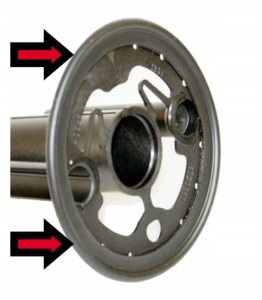 Oryginał USZCZELKA CHŁODNICY OLEJU 73 MM AUDI VW